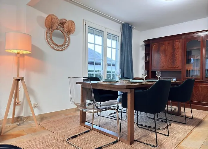 公寓 Beautiful House With Garden, Game, Gym, Terrace&parking *