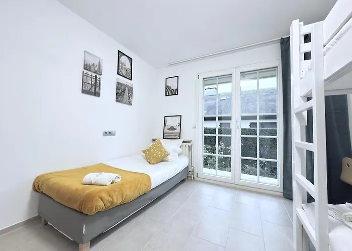 公寓 Beautiful House With Garden, Game, Gym, Terrace&parking *